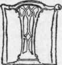 Chippendale Chair Back, 1754