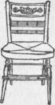 Fancy chair,  1810