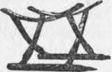 Folding Stool, Egyptian