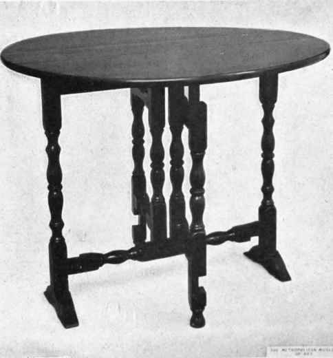 Gate legged Table