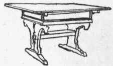 German Table, Fifteenth Century