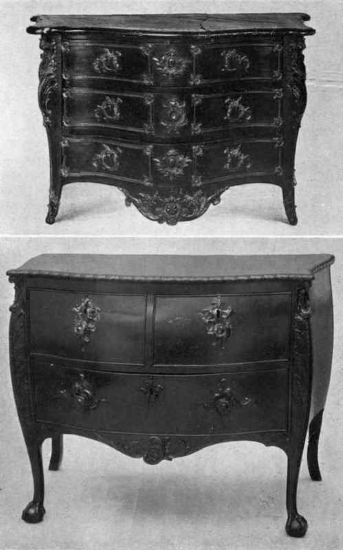Louis XV. Bureau Commode with Bronze gilt Ornamentation and Leaf Shoes Chippendale Bureau Commode   Metropolitan Museum
