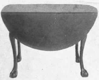 Mahogany Tea Table