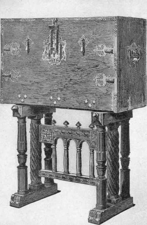 Seventeenth Century Spanish Cabinet {Varguenos)