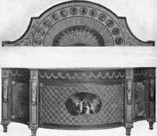 Sheraton Dwarf Cabinet and Top