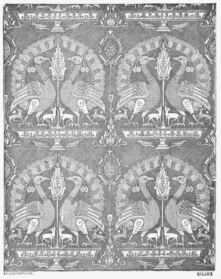 Arabian wall hanging of the Fourteenth Century.