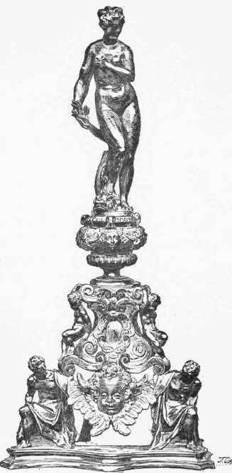Bronze Fire dog (Italian). Sixteenth Century. (Collection of M. Spitzer.)
