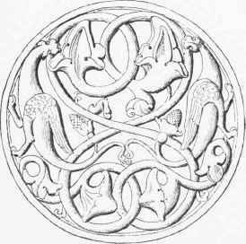 Ornament taken from the Bible of Souvigny.