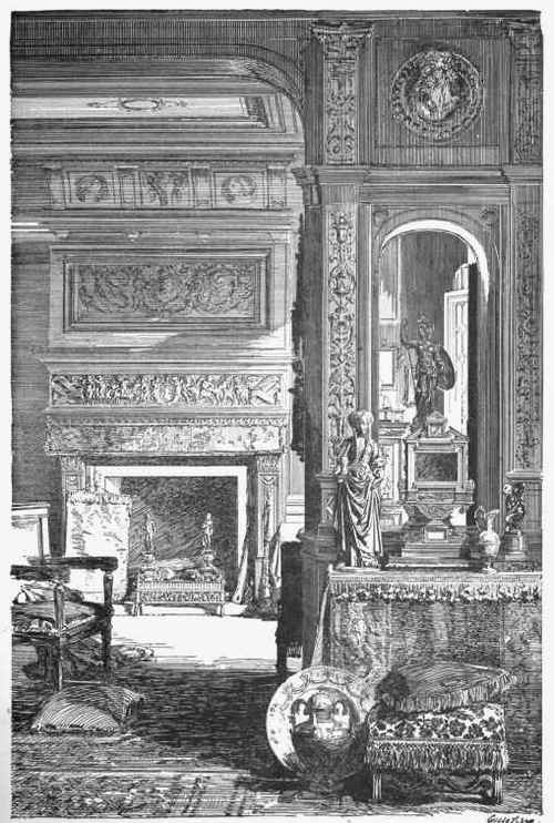 Salon, Renaissance style of XI. Edmond Bonnaffe.