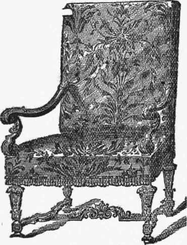 ARMCHAIR IN TAPESTRY (LOUIS QUATORZE).
