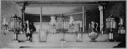 Bronze Mantel Lamps, 1815 1840.