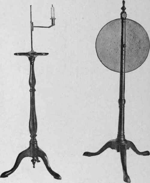 Candle stand and Screen, 1750 1775.