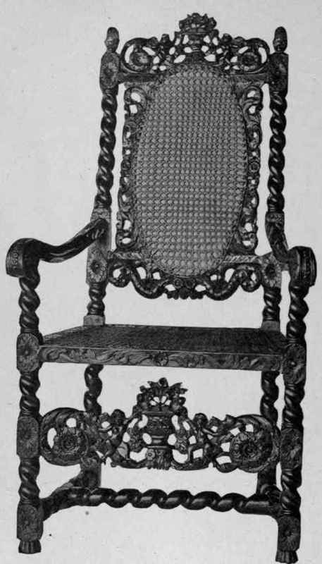 Cane Chair, 1680 1690.