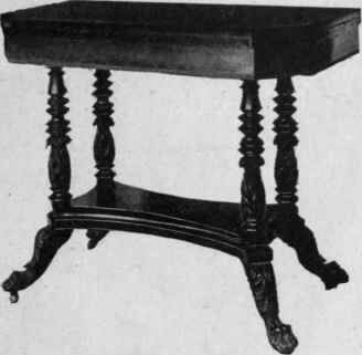 Card table, 1805 1810.