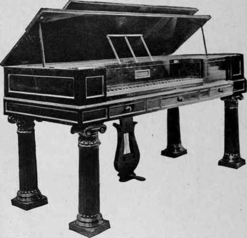 Chickering Piano, 1833.