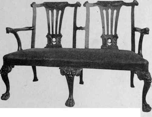 Chippendale Double Chair, 1750 1760,