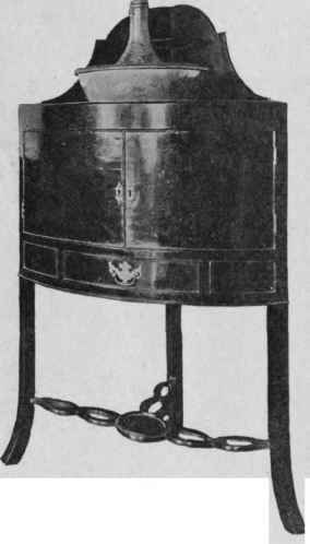 Corner Wash stand, 1790.