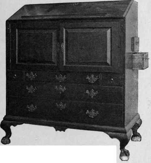 Desk, about 1770.
