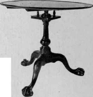 Dish top Table, 1750.