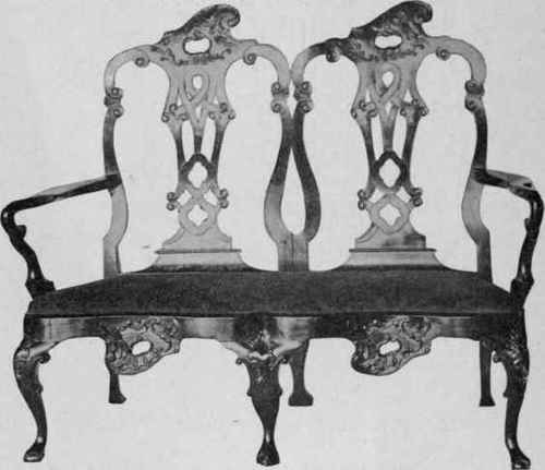 Double Chair, 1760.