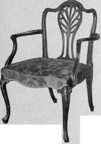 Hepplewhite Chair, 1785.
