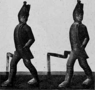 Hessian Andirons, 1776.