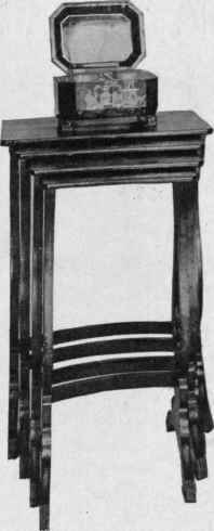 Lacquer Tea tables, Eighteenth Century.