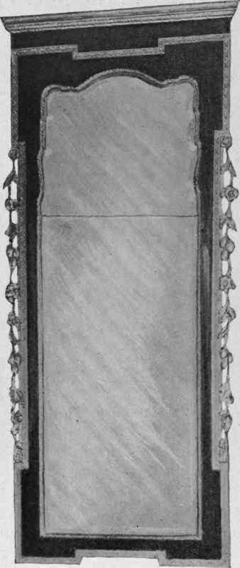 Looking glass, 1725 1750.