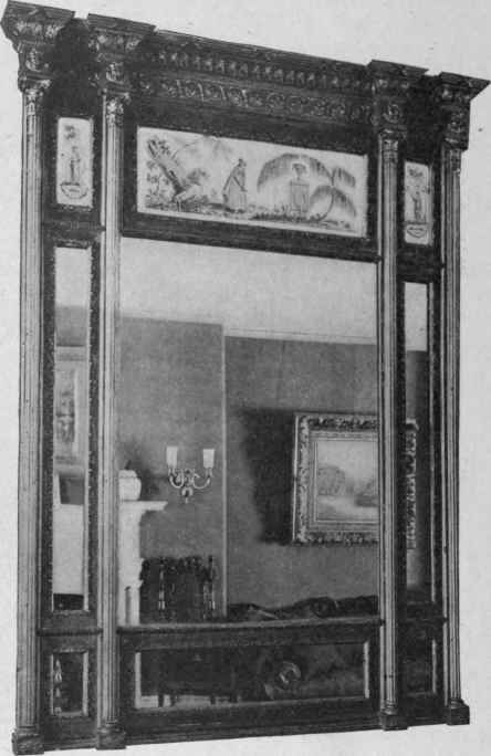 Looking glass, 1790 1800.