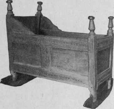 Oak Cradle, 1680