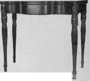 Sheraton Card table, 1800 1810.