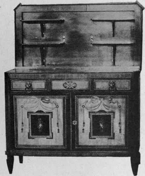 Sheraton Mixing table, 1790.