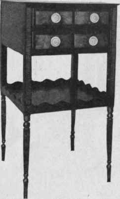 Sheraton Whatnot, 1800 1810.