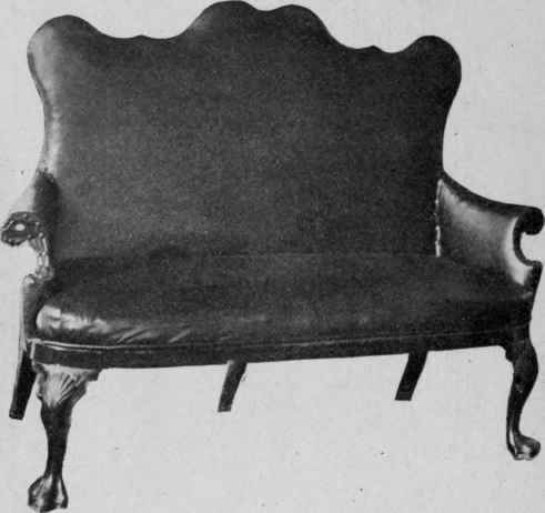 Sofa, 1740.