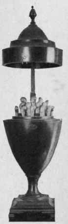 Urn shaped Knife box, 1790.