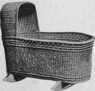 Wicker Cradle, 1620.