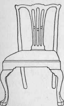 A. Pierced Splat back Chair.
