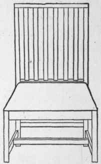 American Ladder Back Chair.