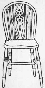 C. Windsor Chair of Early Form.