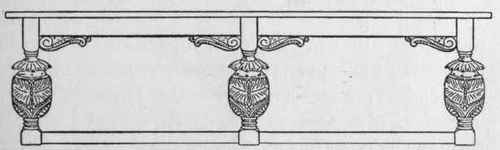 Jacobean Oak Refectory Table, c. 1635.