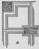 Panelling of Applied Moulding.