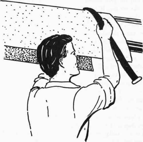 Asbestos paper covering, will help to keep hot air ducts from chilling