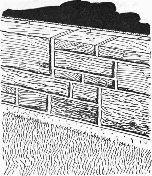Solid stone walls usually denote a house of excellent quality