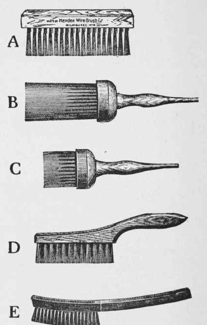 Painter's Steel Wire Brushes.
