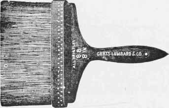 Paperhanger's Paste Brush.