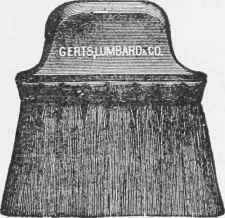 Paperhanger's Paste Brush.