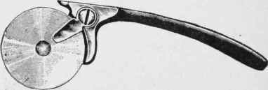 Wheel Knife with Paste Cleaner.