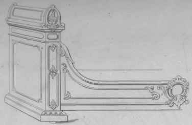 Bed Room Furniture French Bedsteads Plate LXXVII 419