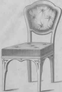Dining Room Chairs Plate XXIII 124