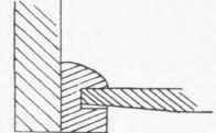 Fig. 135.   Fitting of Drawer Bottom.